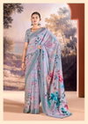Neha Vol 1 By Kashvi Dull Moss Digital Printed Sarees Wholesale Shop In Surat